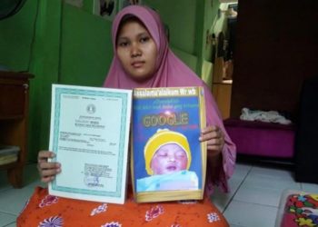 Viral Bayi Bernama Google