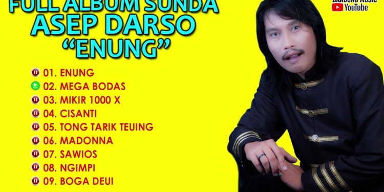 Penyanyi Pop Sunda Asep Darso Meninggal Dunia
