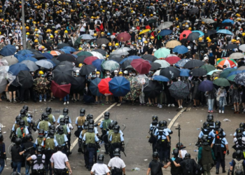 Aksi Demonstran Di Hongkong