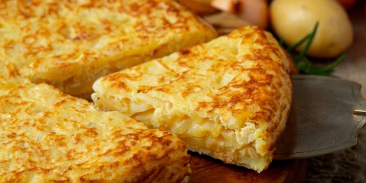 Resep Sederhana Omelet Spanyol
