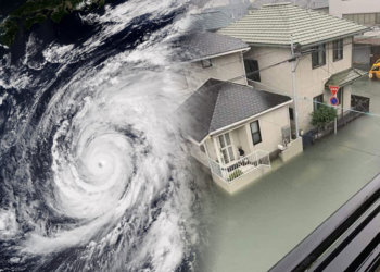 Kolam Renang Banjir Jepang