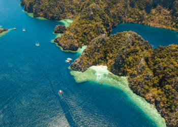 Danau Barracuda di Filipina
