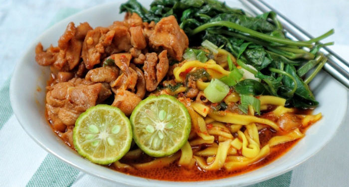 Mi Kangkung Ayam