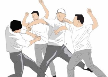 Viral Pemuda dipukuli Polisi