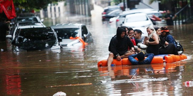banjir jakarta sorotan dunia
