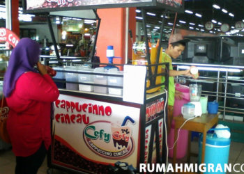 Usaha Es Cappucino Cincau