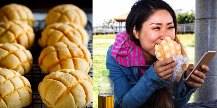 Roti Melon Khas Jepang