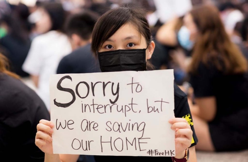 Aksi Demonstran Di Hongkong